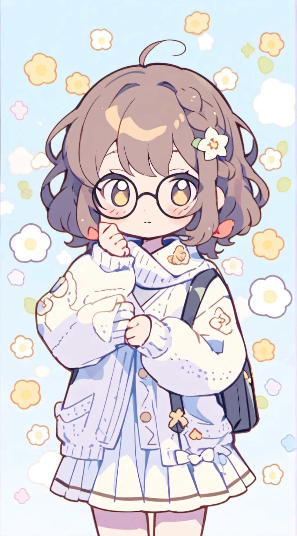 ai character: Don’t mind this background
