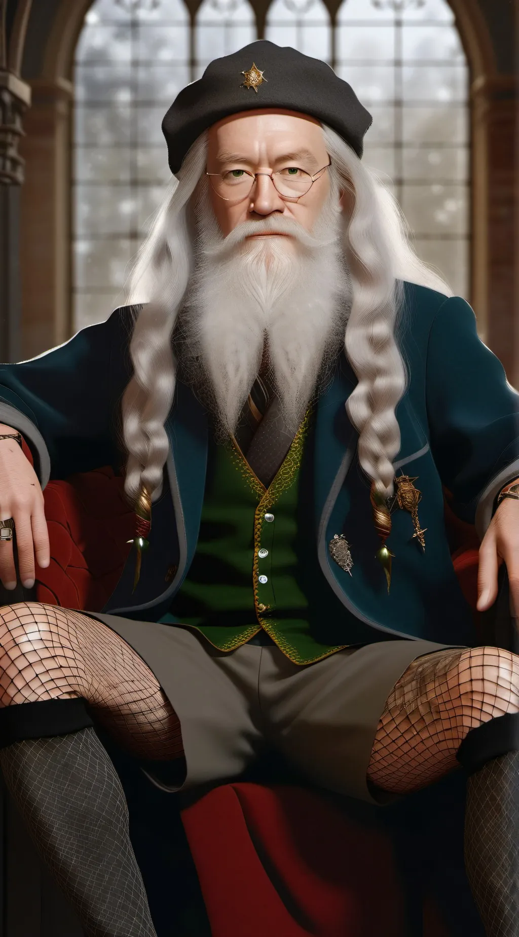 ai character: Dumbledur background