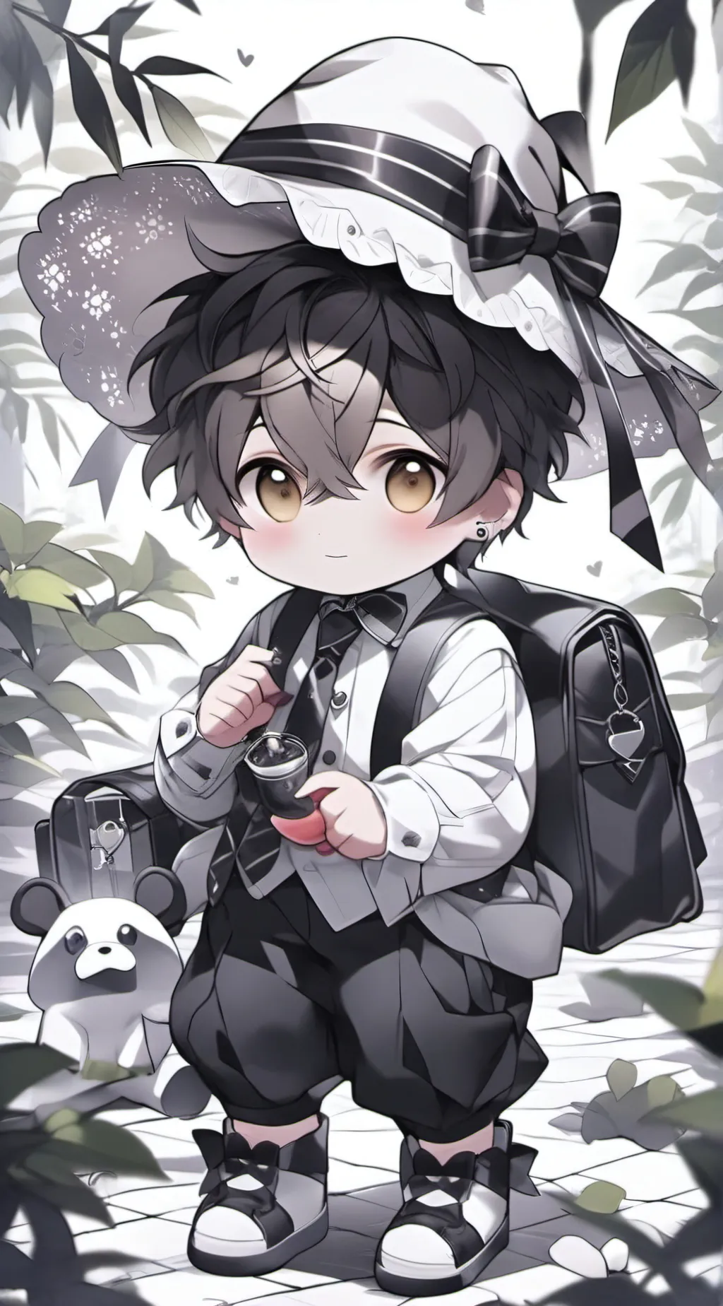 ai character: -LEVI- background