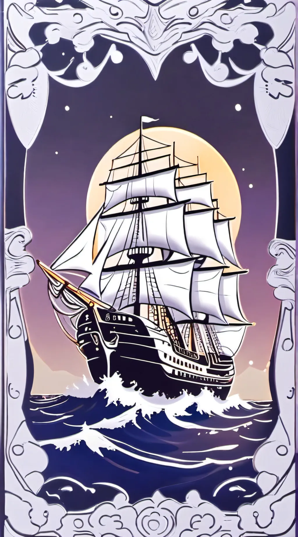ai character: DW pirate crew! background