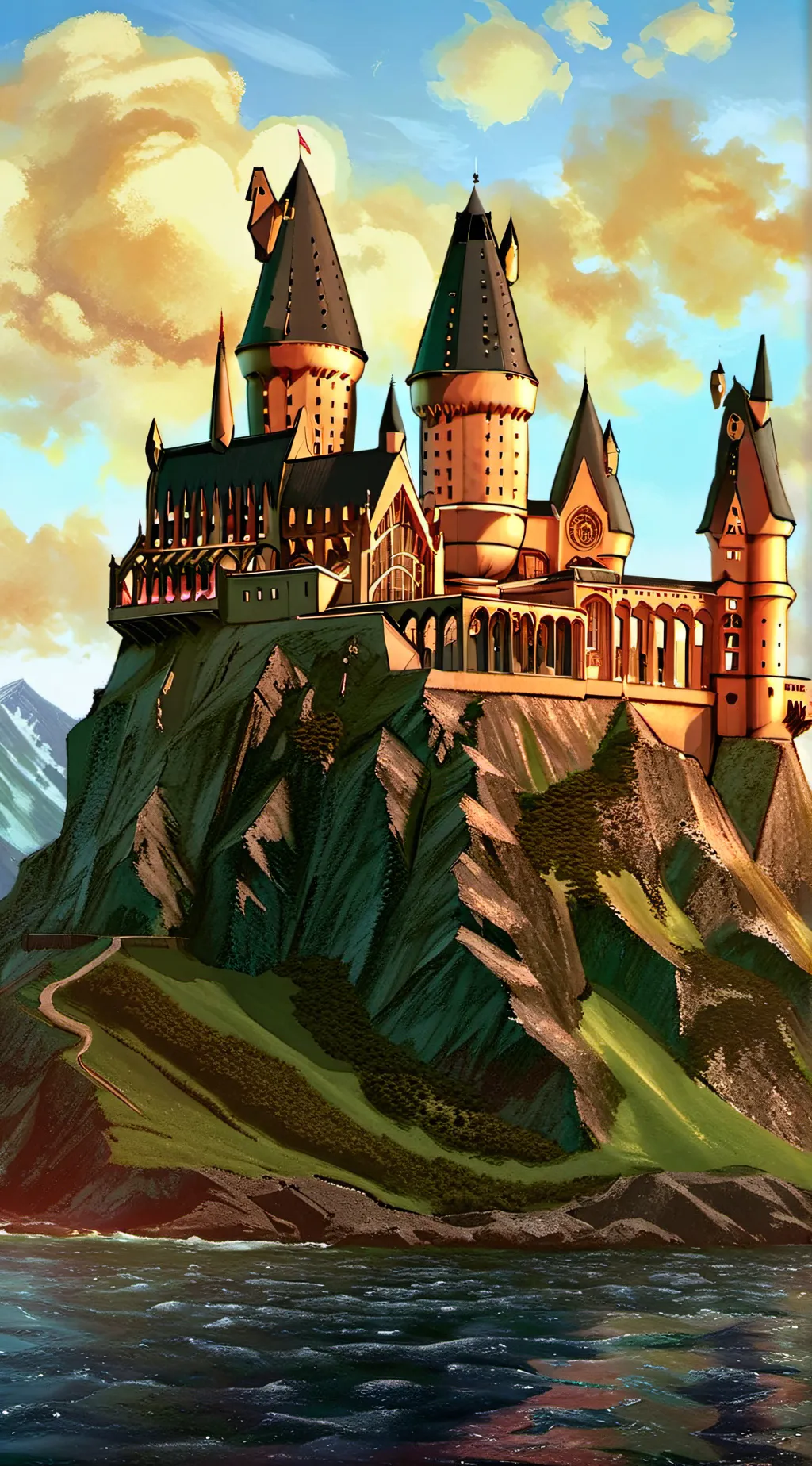 ai character: Hogwarts Pt.2  background