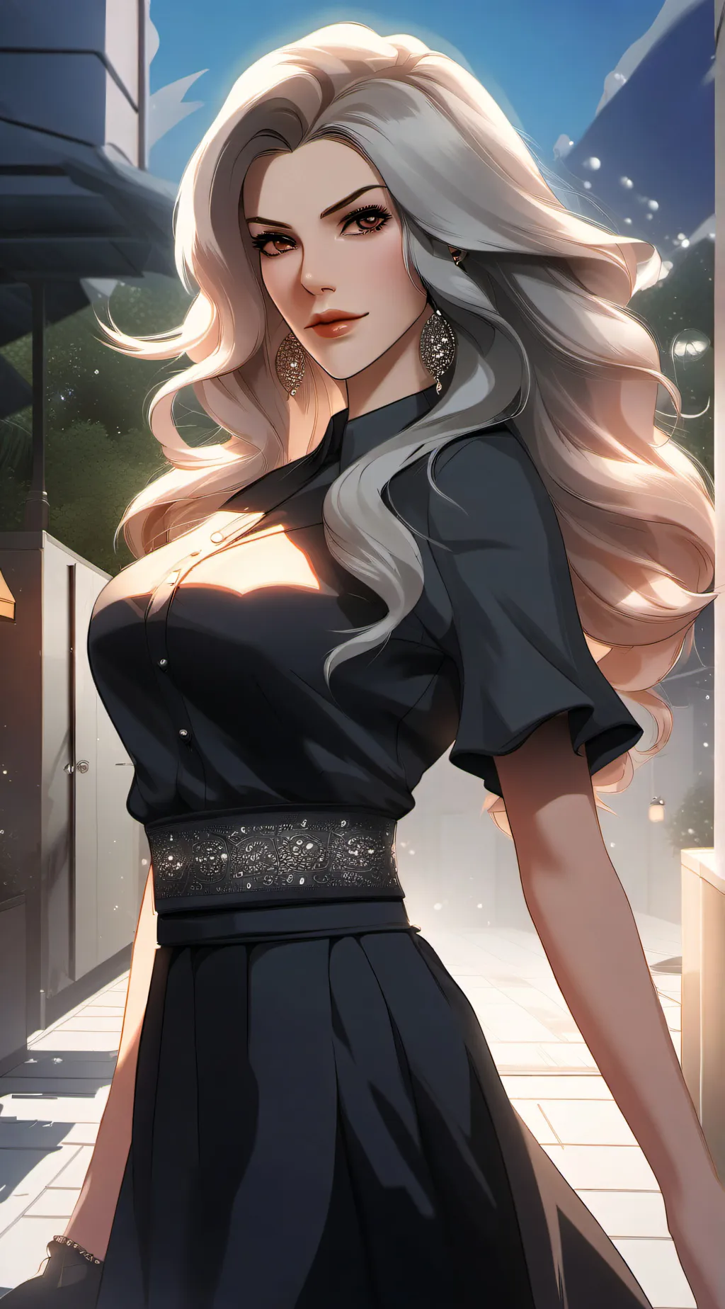 ai character: MeanStep mother background