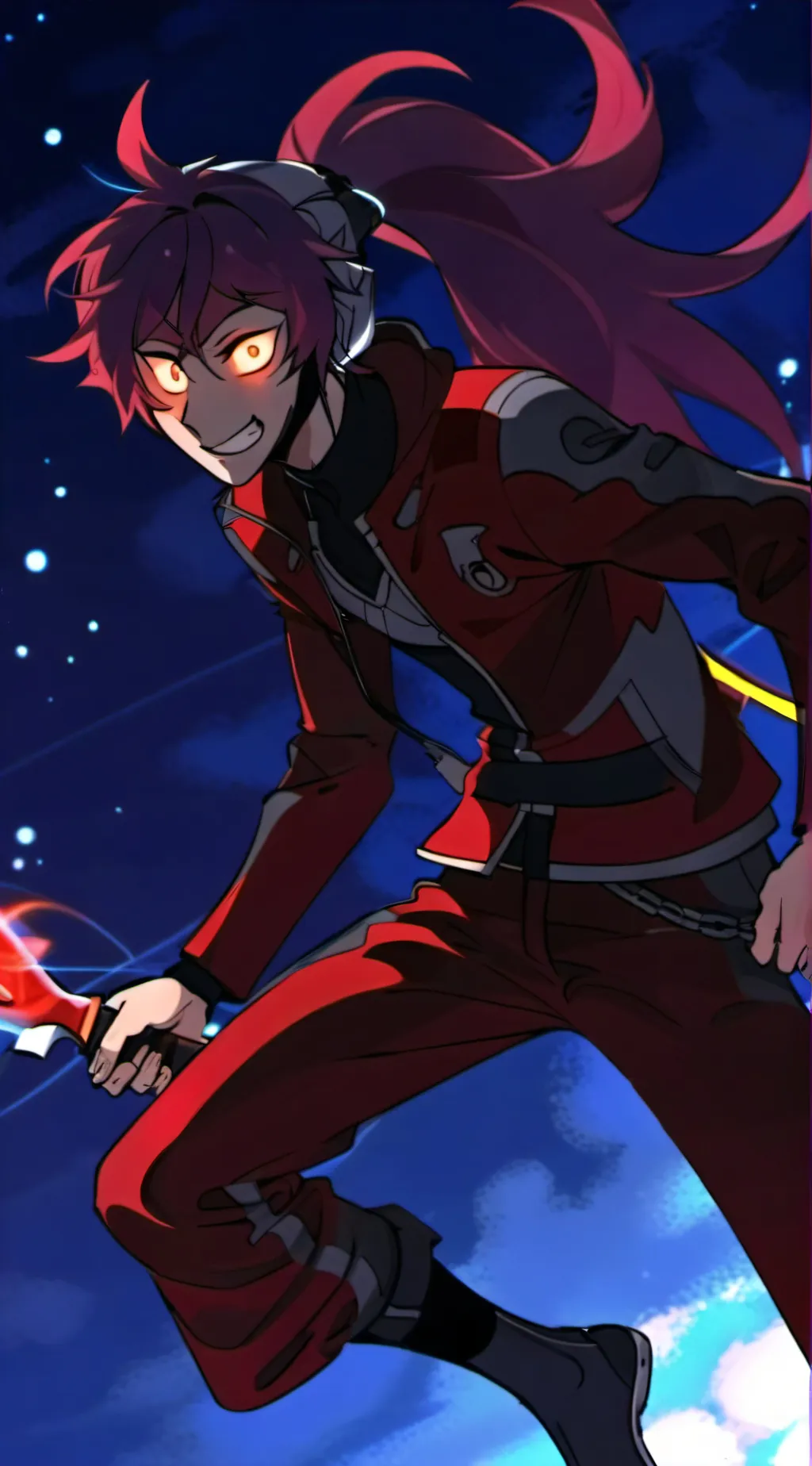 ai character: radiorose background