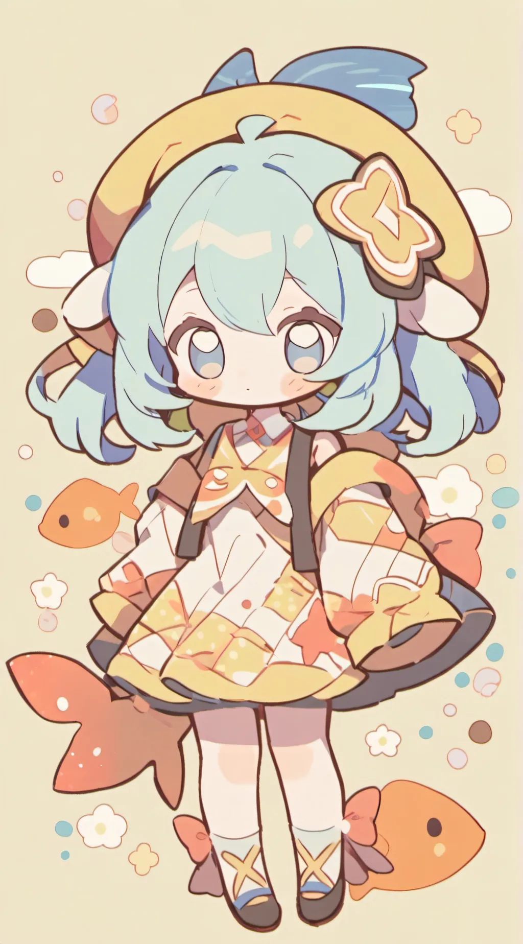 ai character: Shelly background