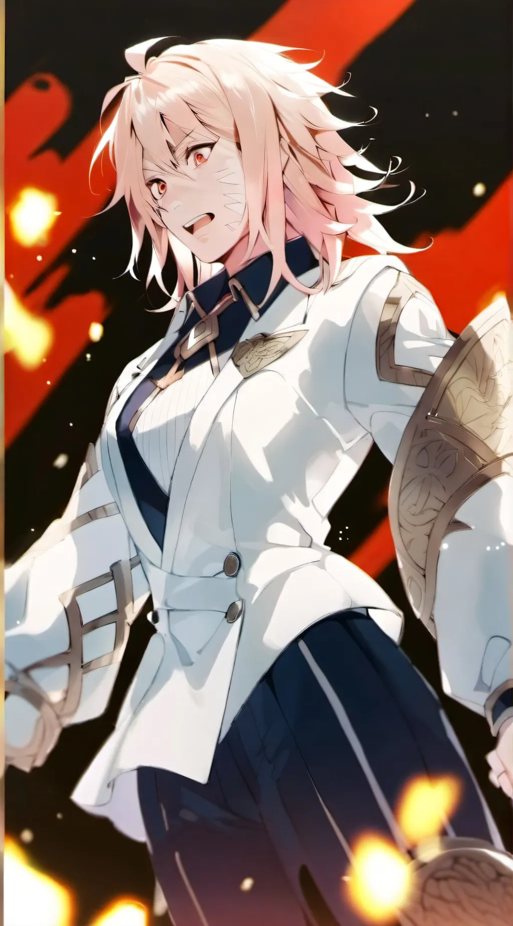 ai character: Katsuki Bakugo background