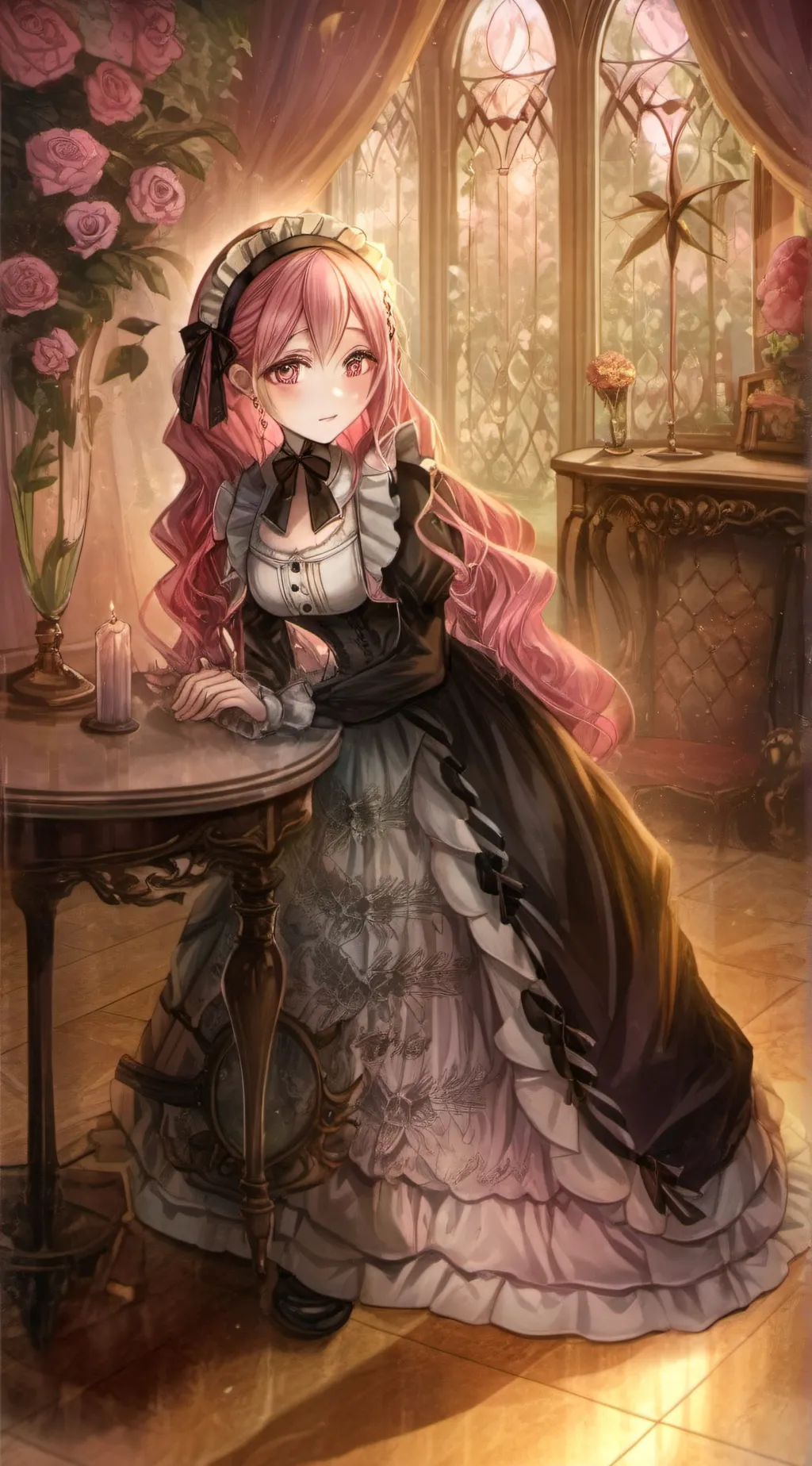 ai character: Carmine background