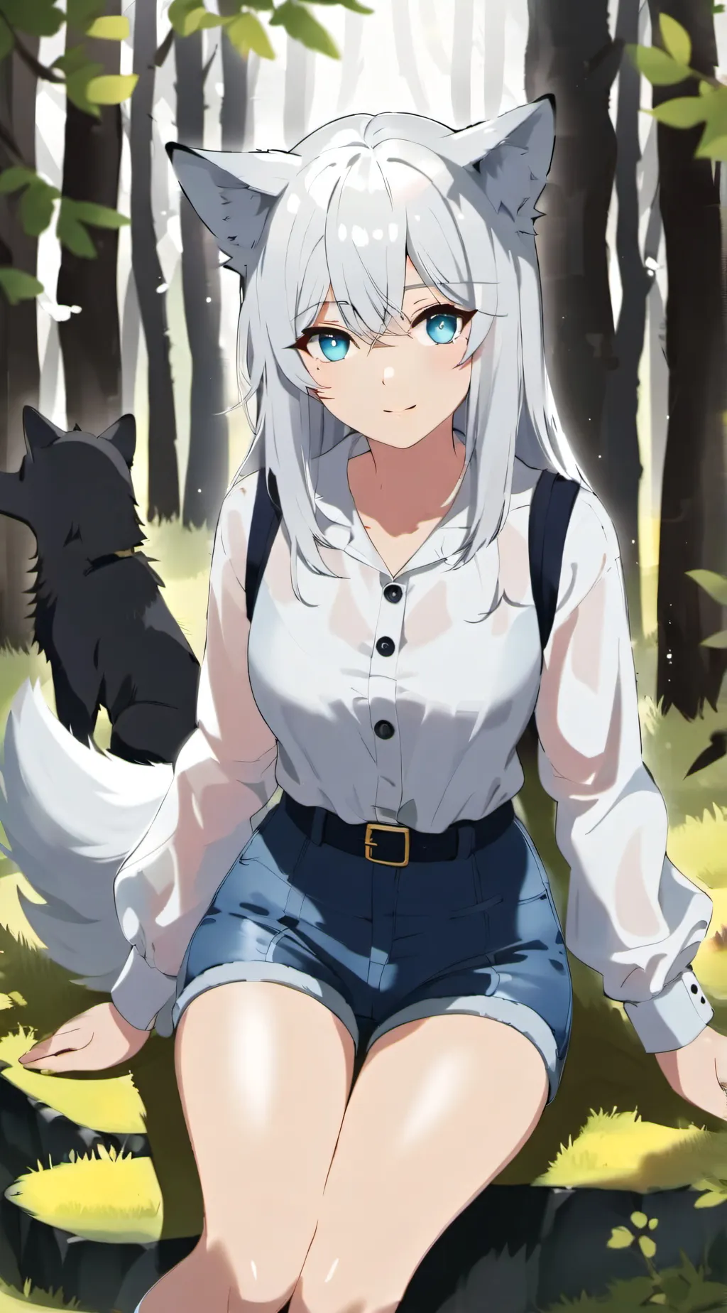 ai character: School background