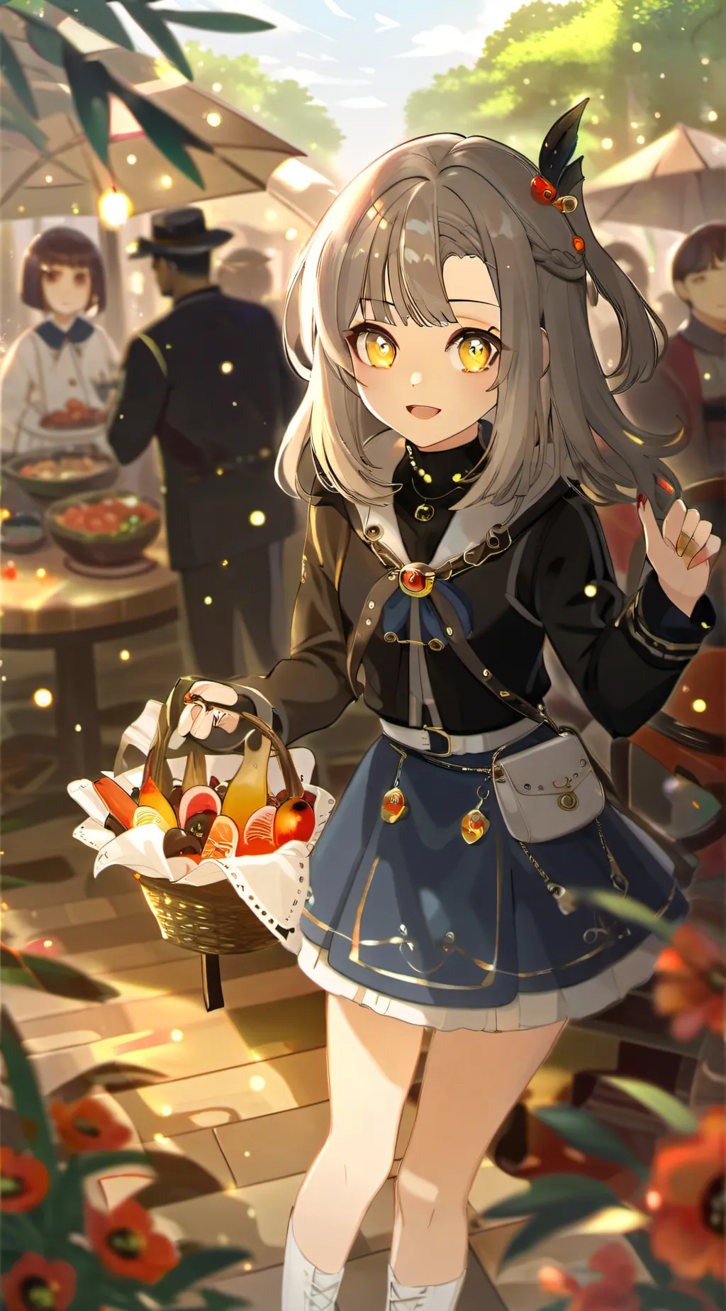 ai character: tbhk x mha background