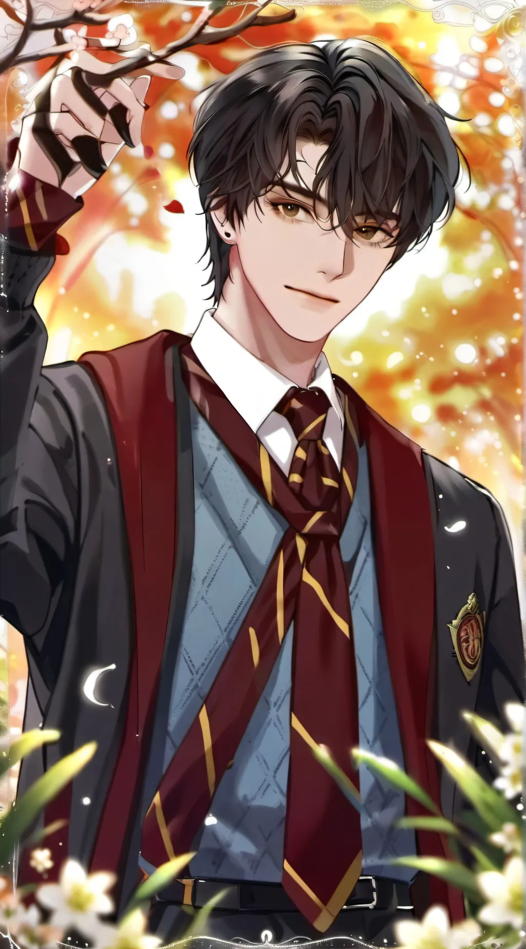 ai character: Harry Potter  background