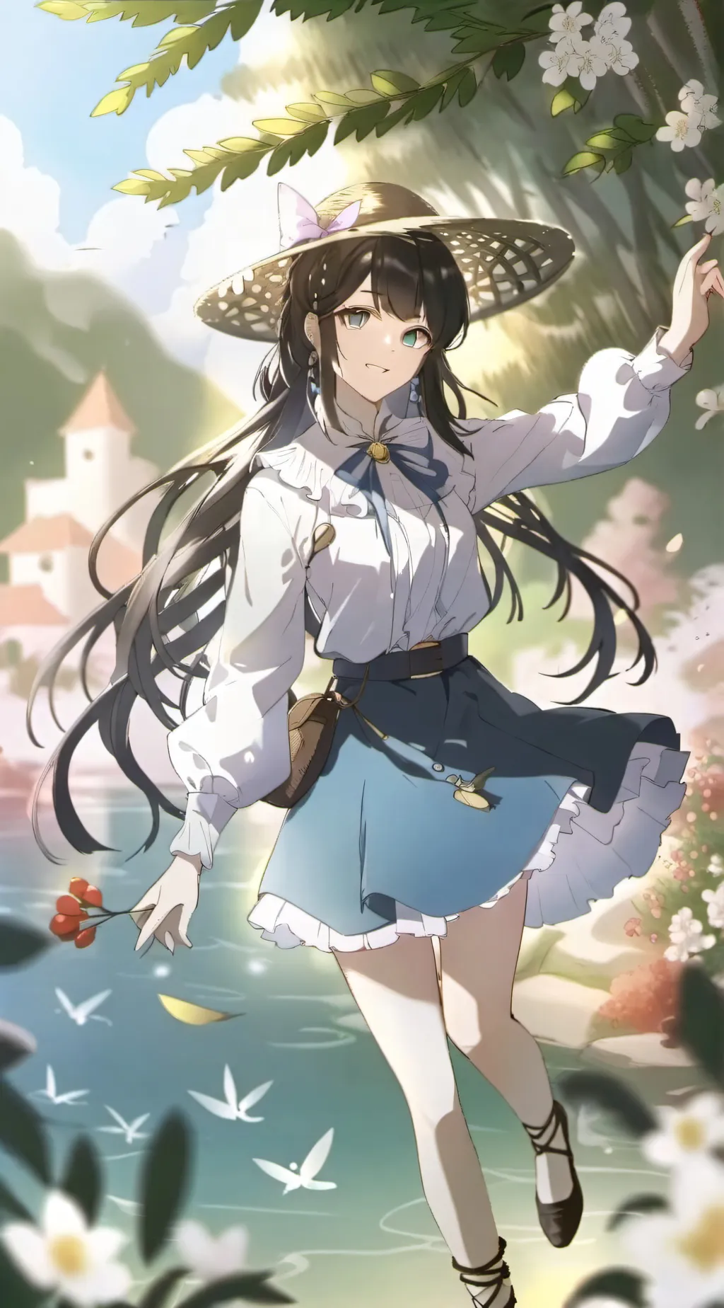 ai character: Elara background