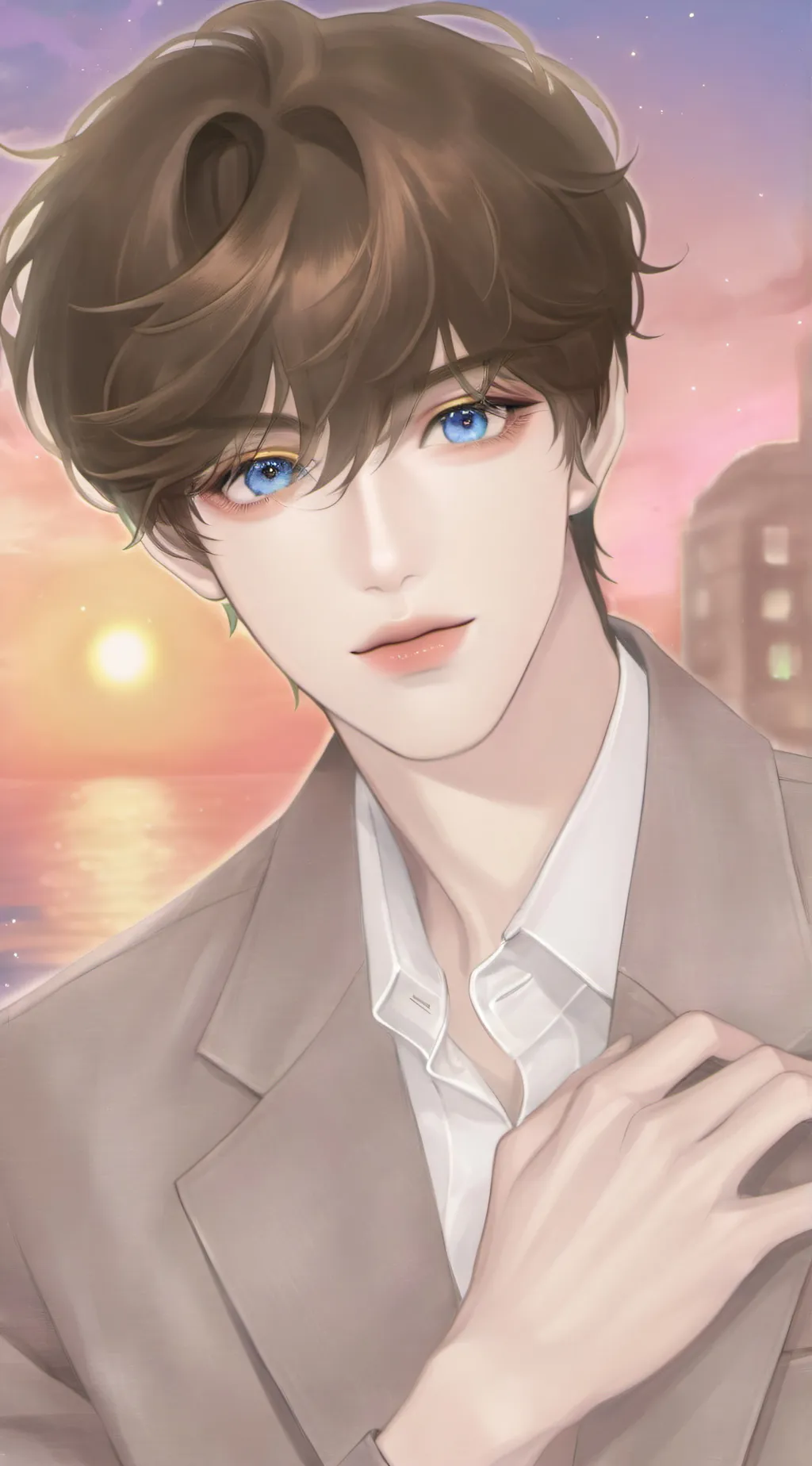ai character: Damian background