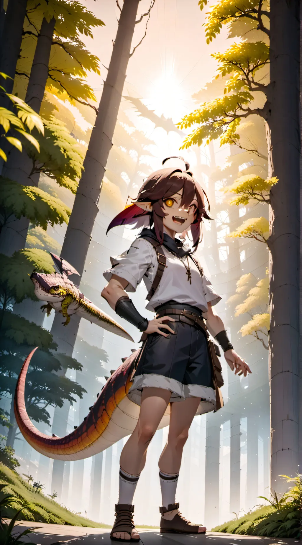 ai character: Aliniamus background