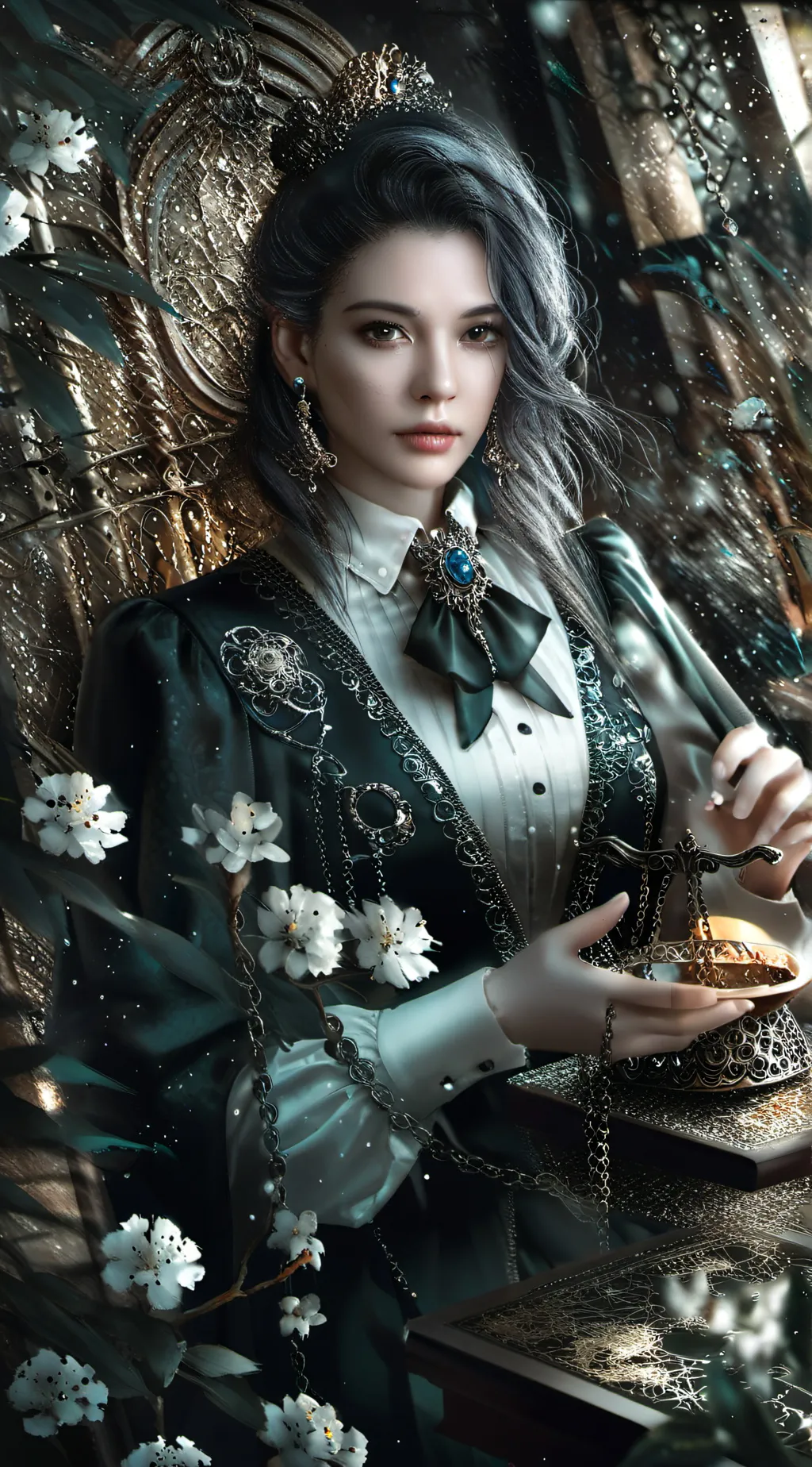 ai character: Katy background