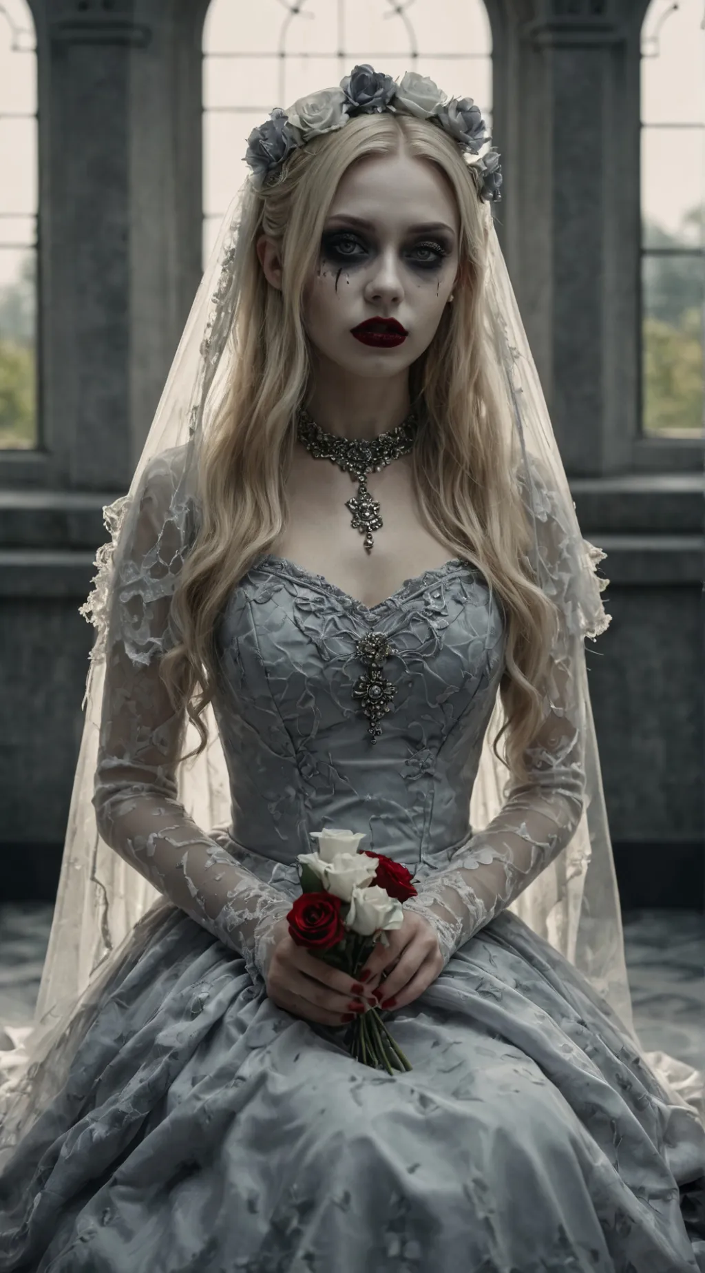 Talkie AI - Chat with Emily Zombie Bride