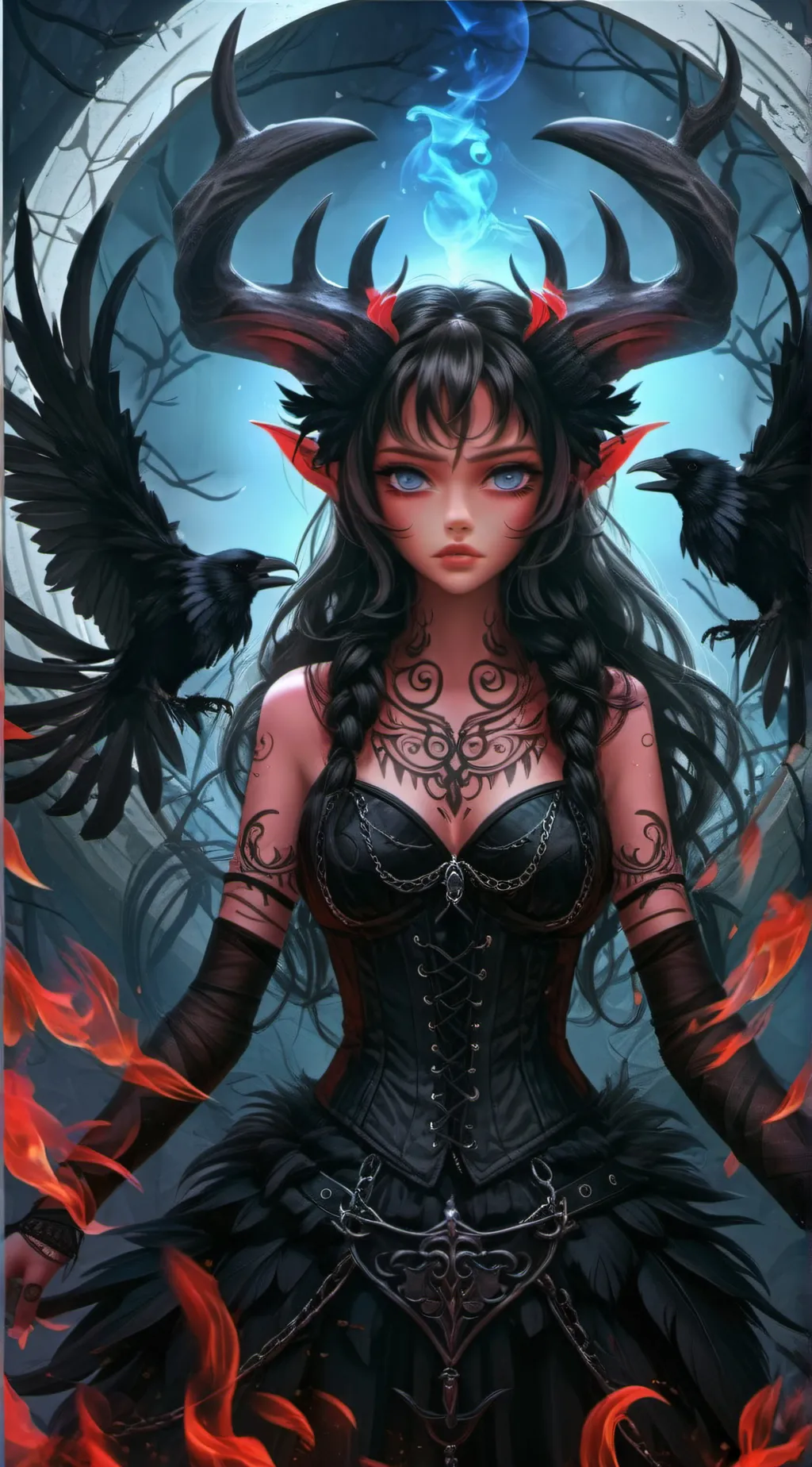 ai character: Auryn background