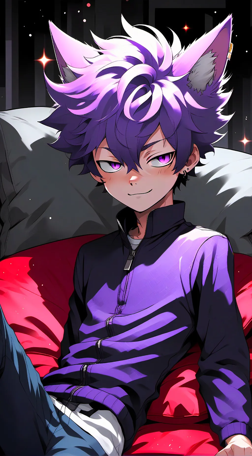 ai character: Catnap background
