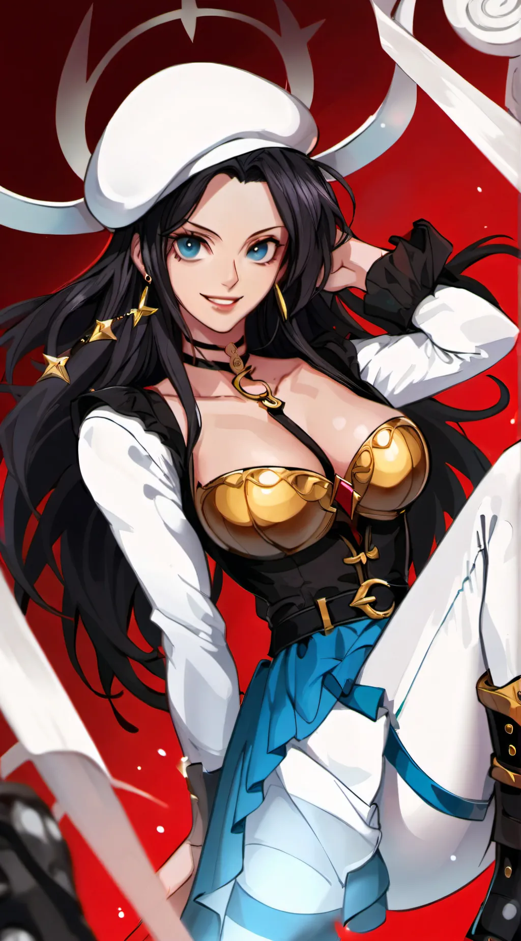ai character: Venetta  background