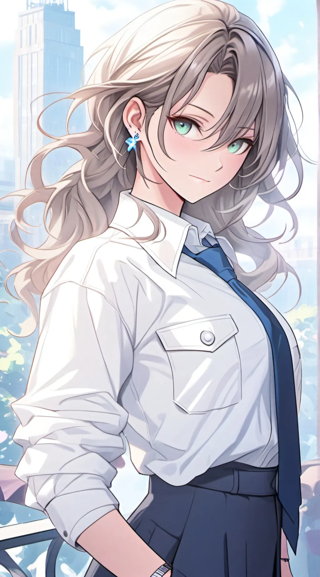 ai character: Terra Cross background