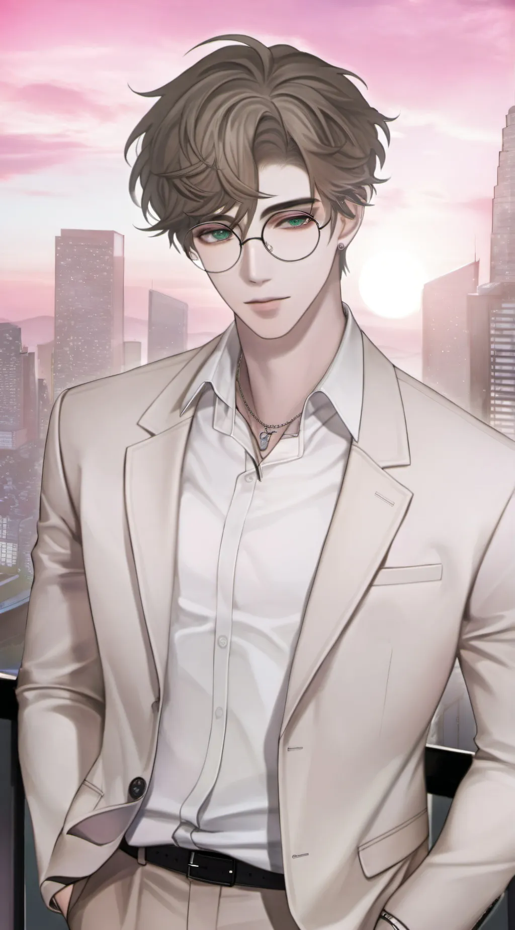 ai character: Aaron background