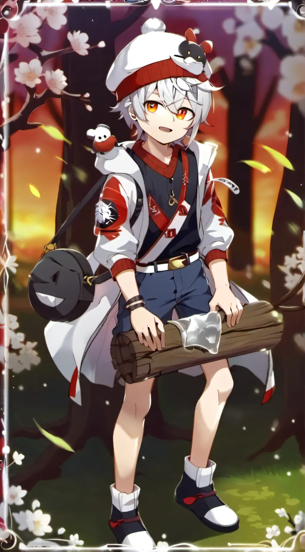 ai character: Oliver background