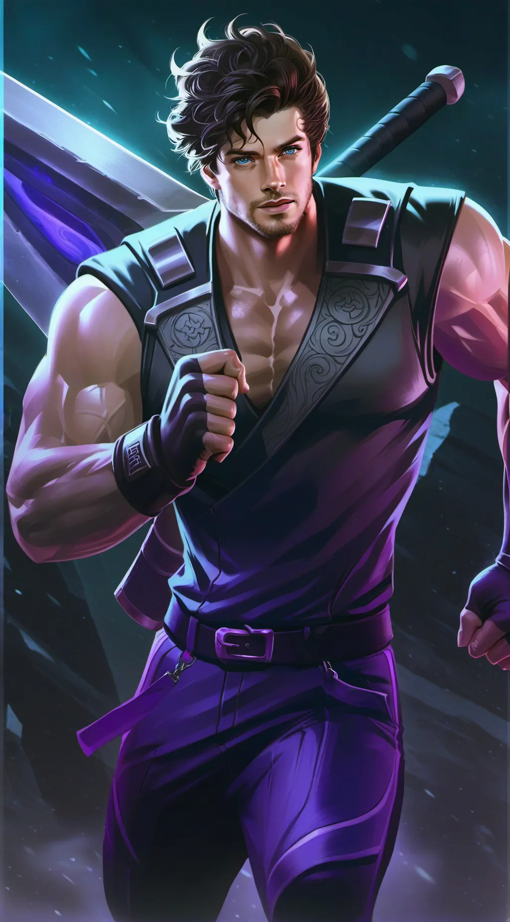 ai character: Tony background