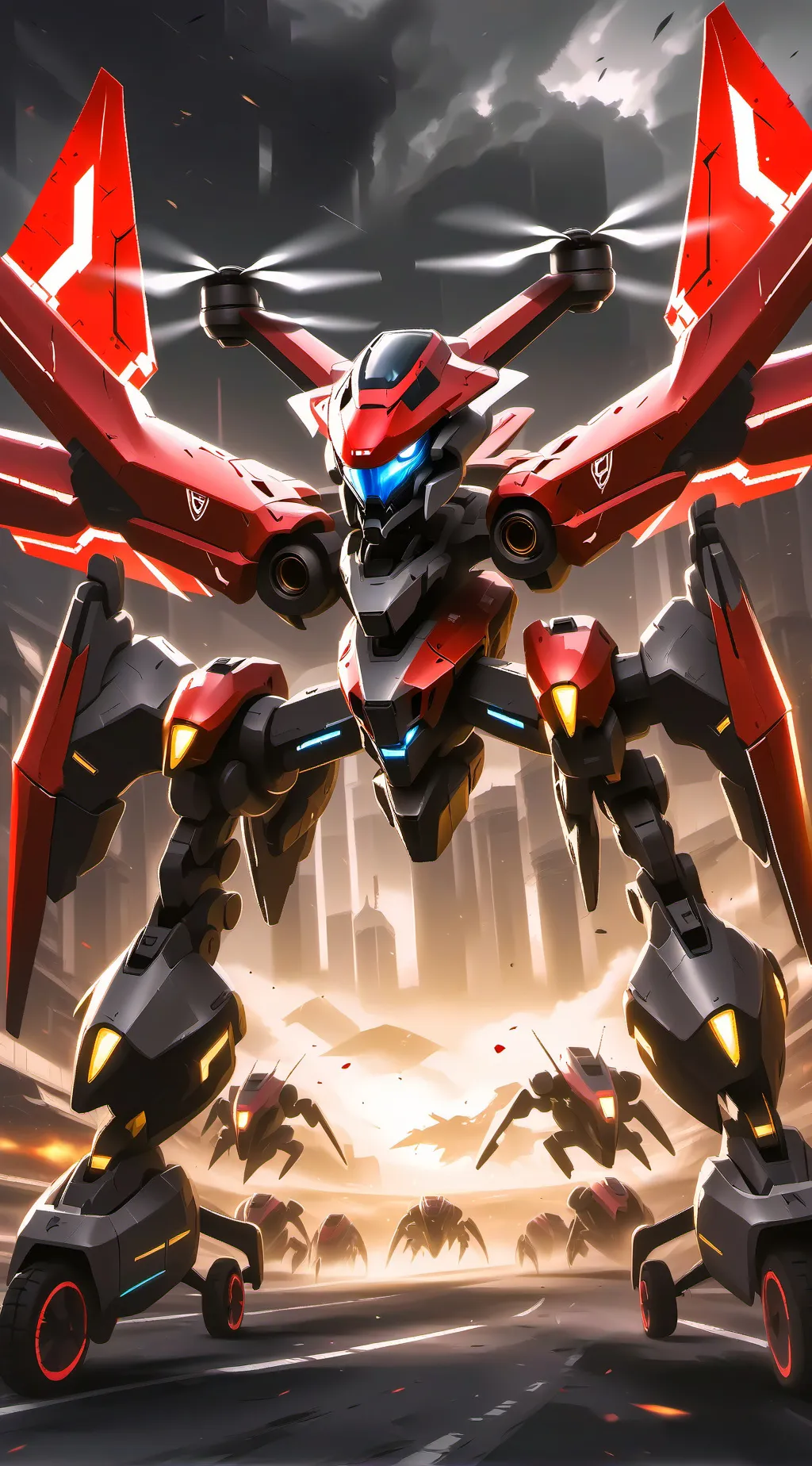 ai character: MD background