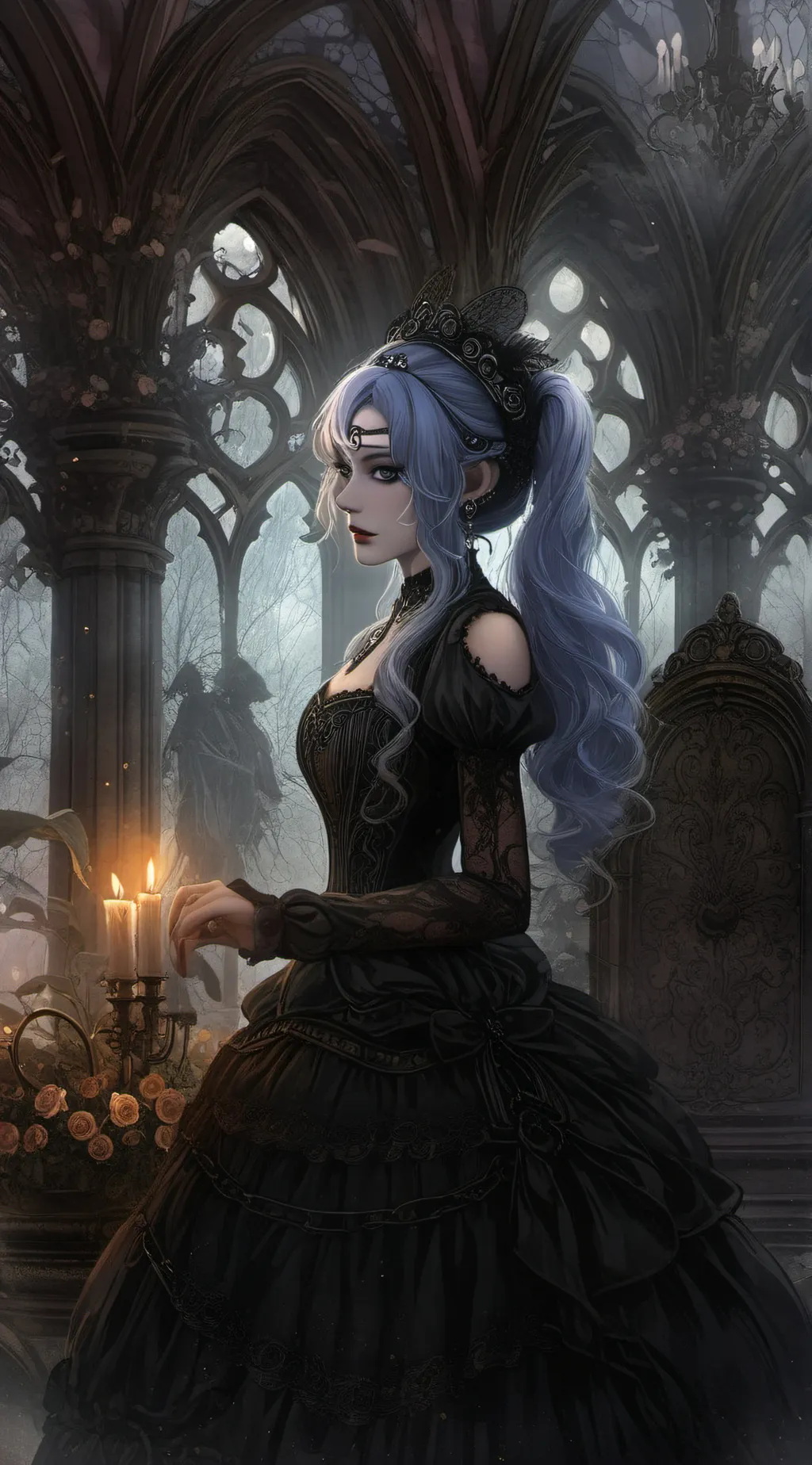 ai character: Annabelle  background
