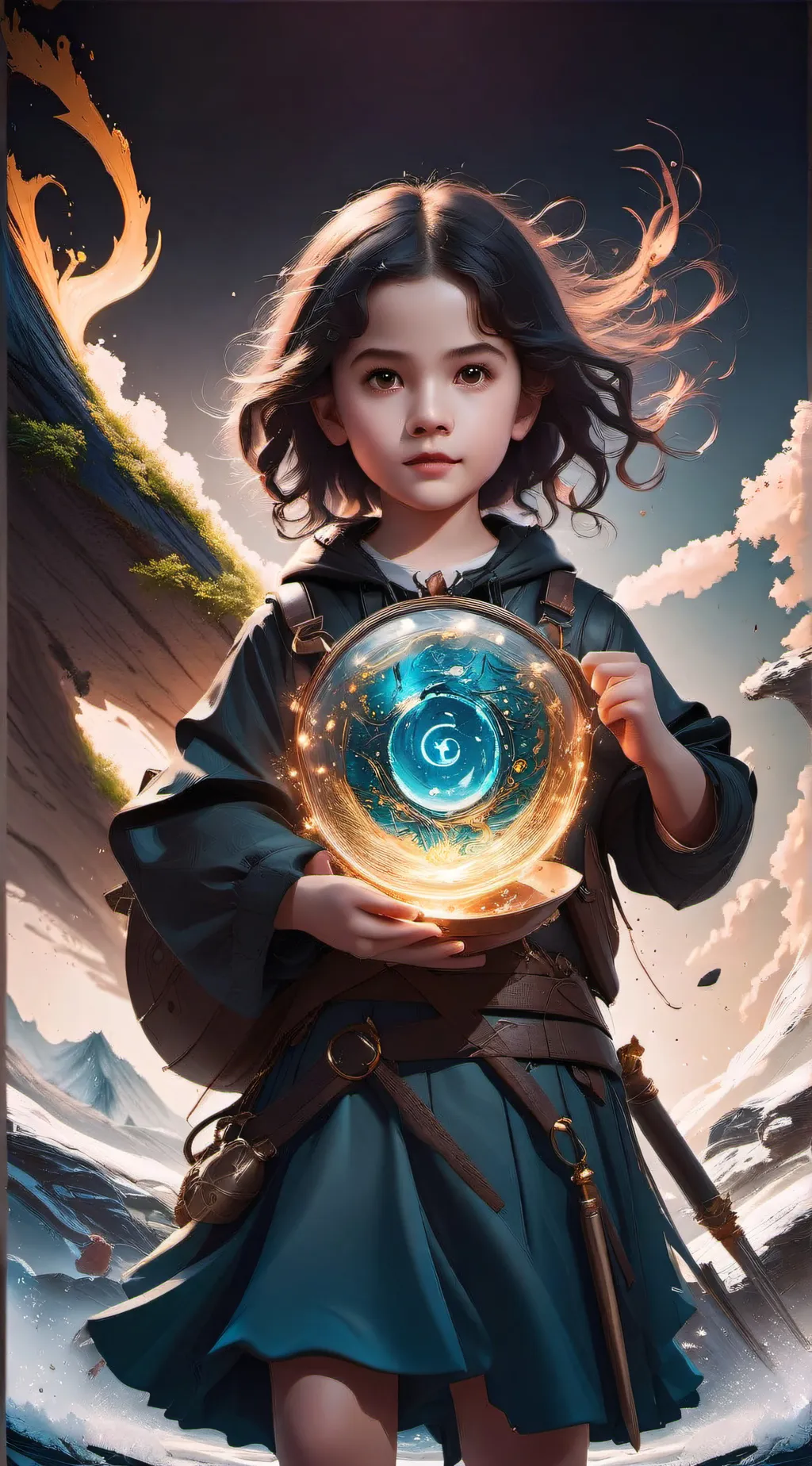 ai character: Posidens' daughter background