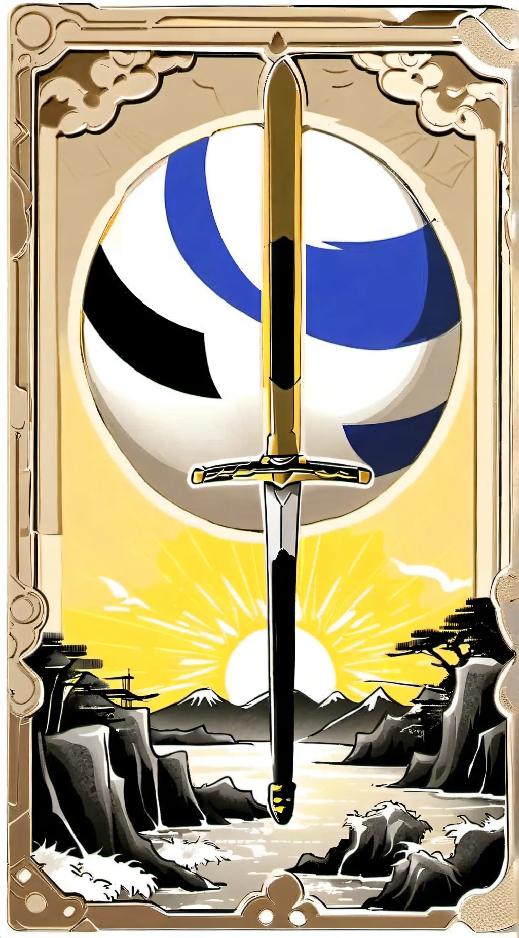 ai character: Countryballs background