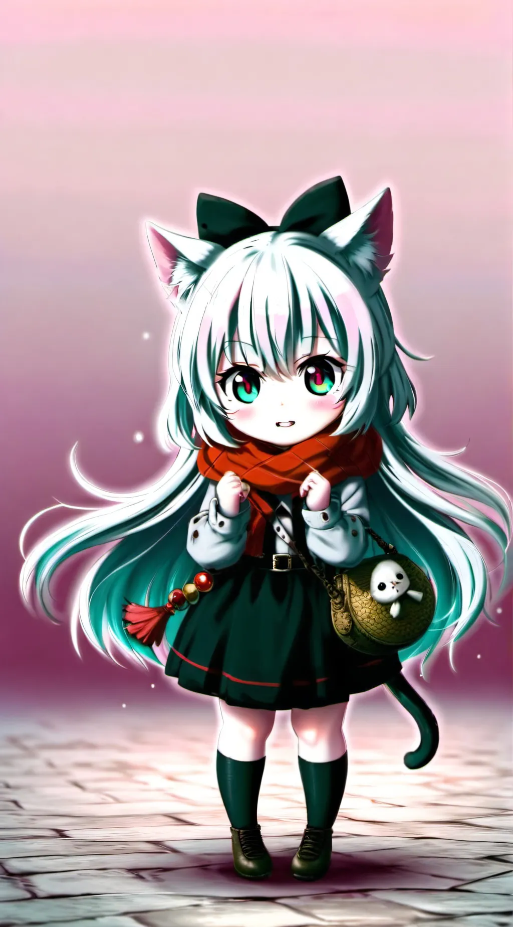 ai character: Abushu Cat Toss background