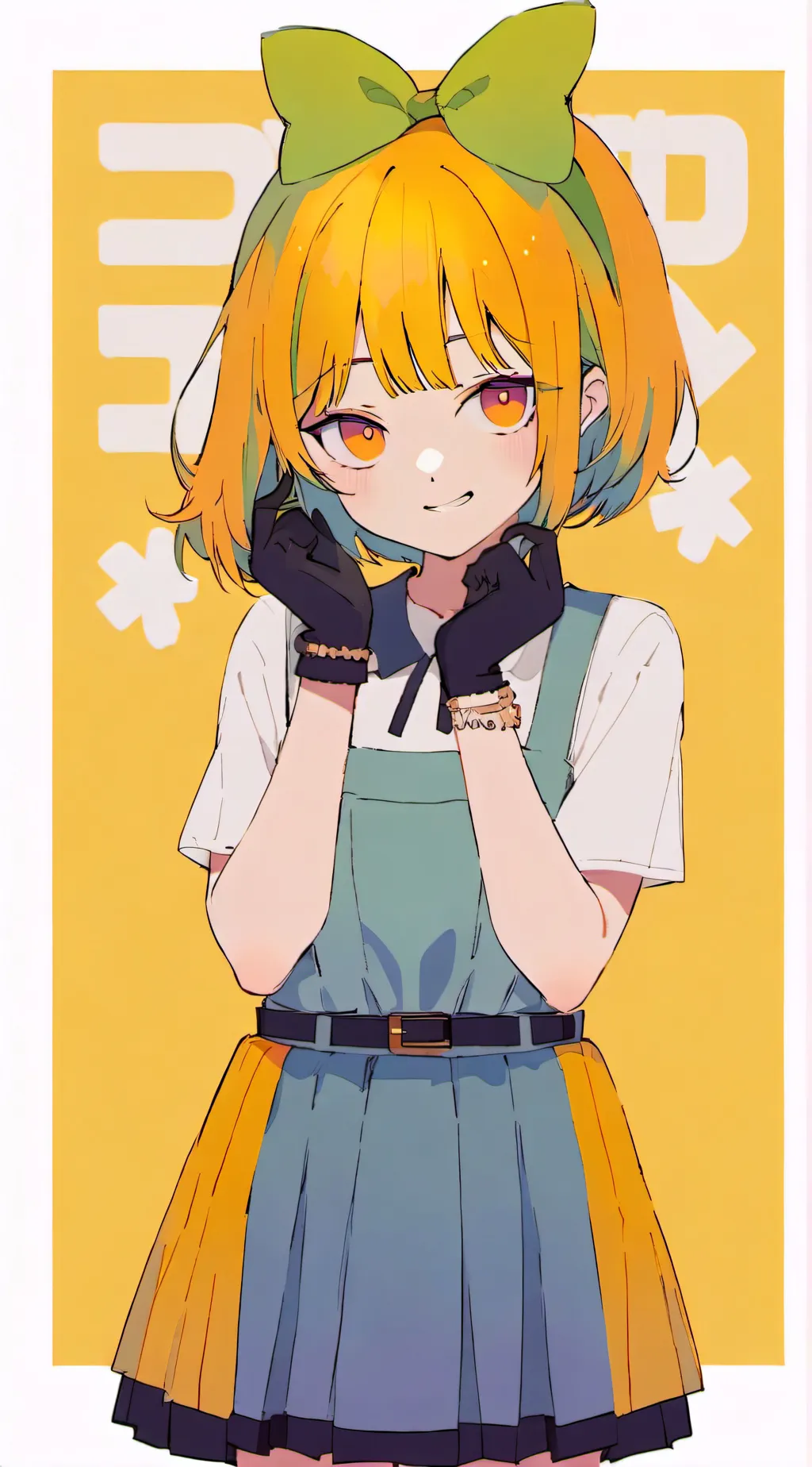 ai character: 🍊 Tangerine 🍊  background