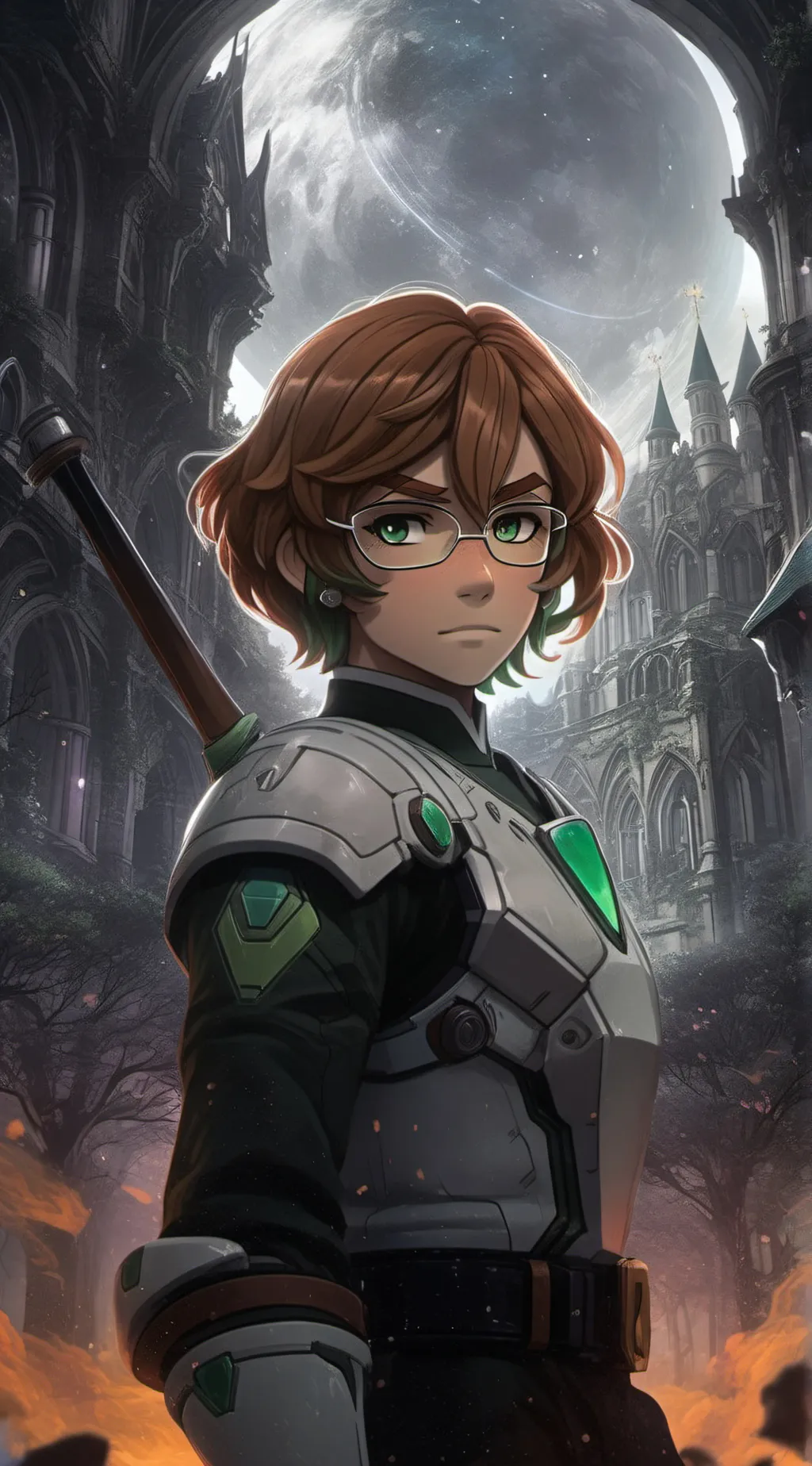 ai character: Sendak x Pidge  background