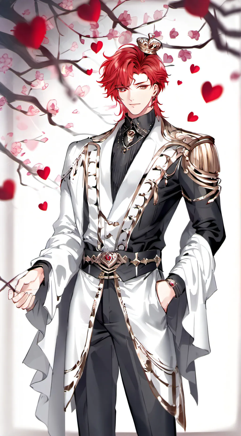 ai character: The rizz king background