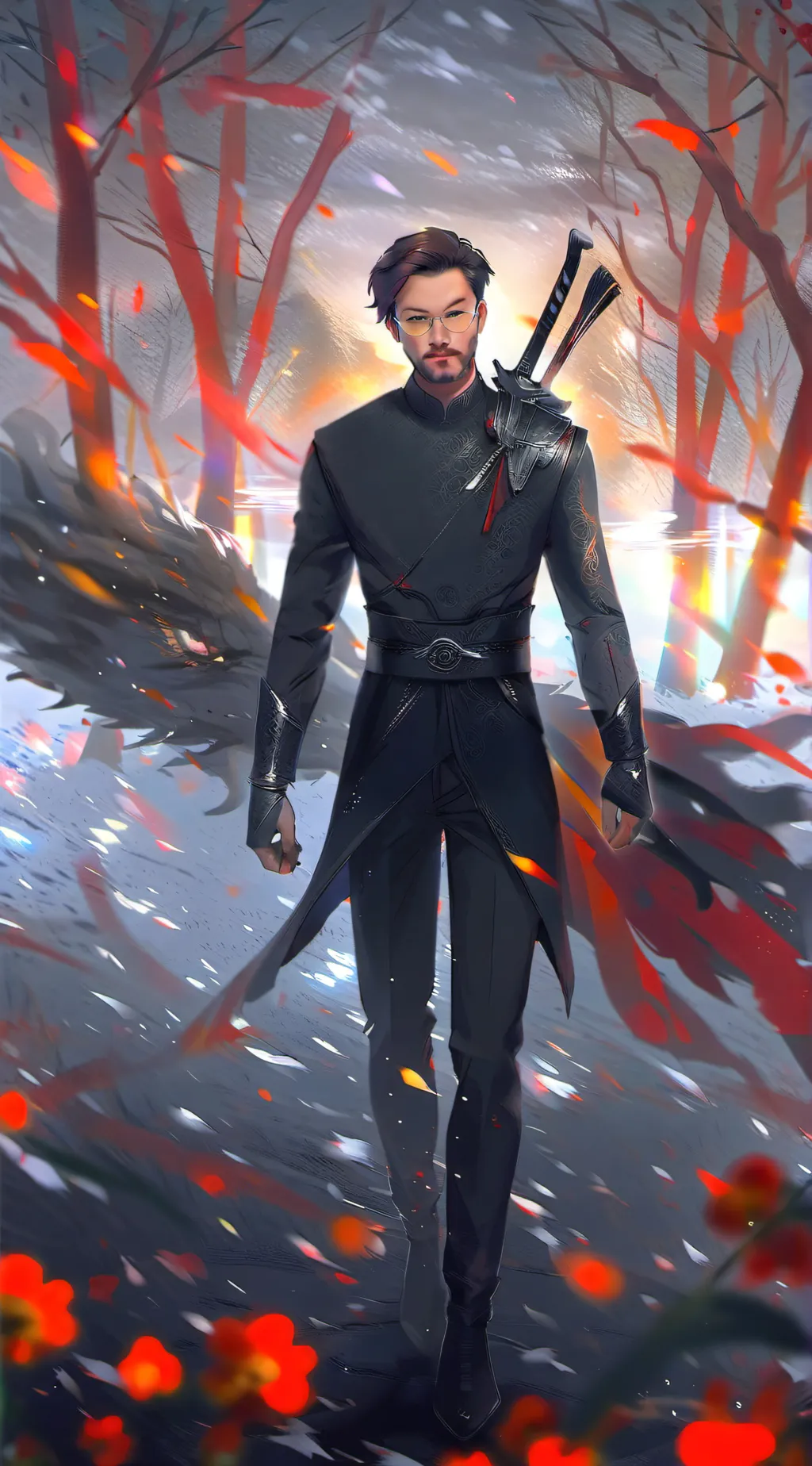 ai character: RJ  background