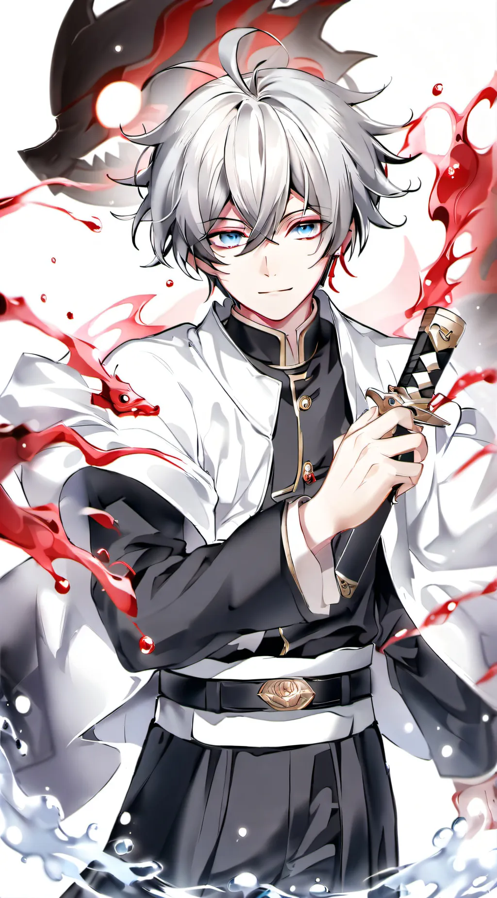 ai character: Demon Slayer background