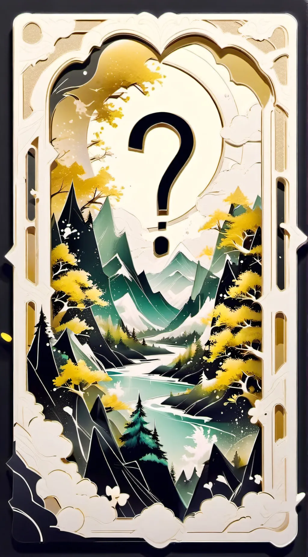 ai character: ? background