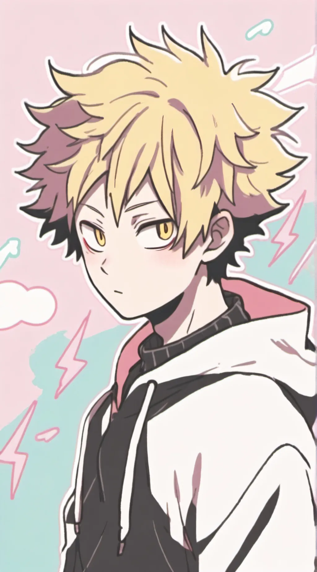 ai character: Denki background