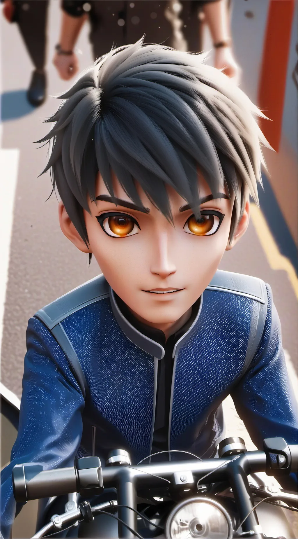 ai character: Braden ￼ background