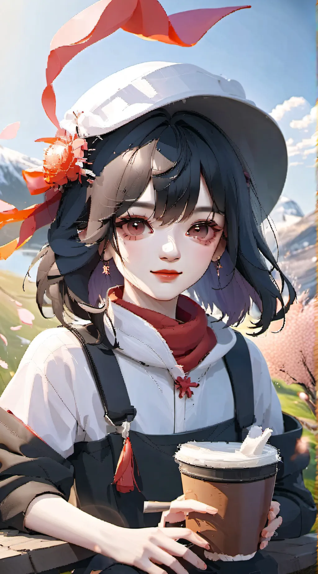ai character: dessert catchten 4 background