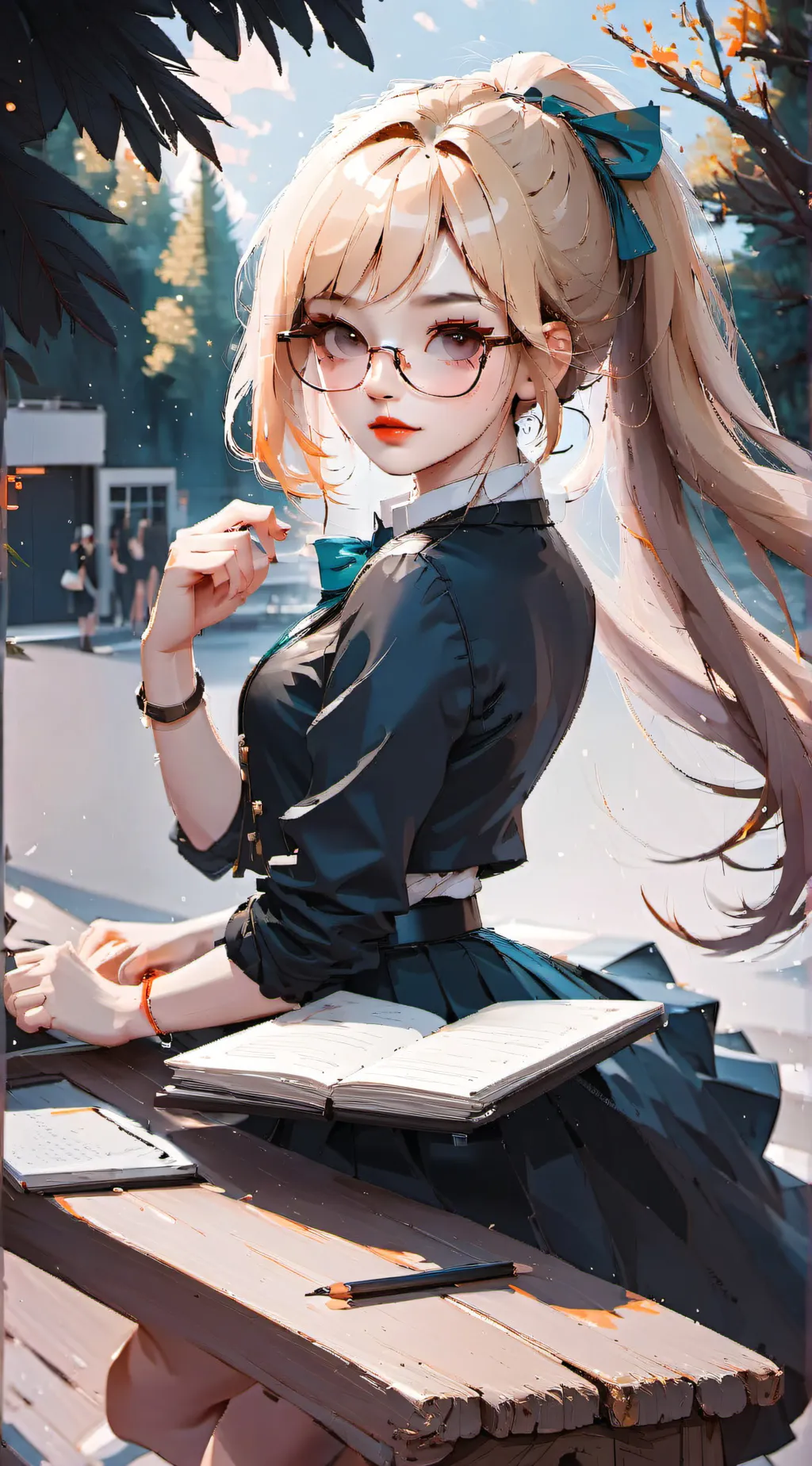 ai character: Ella background