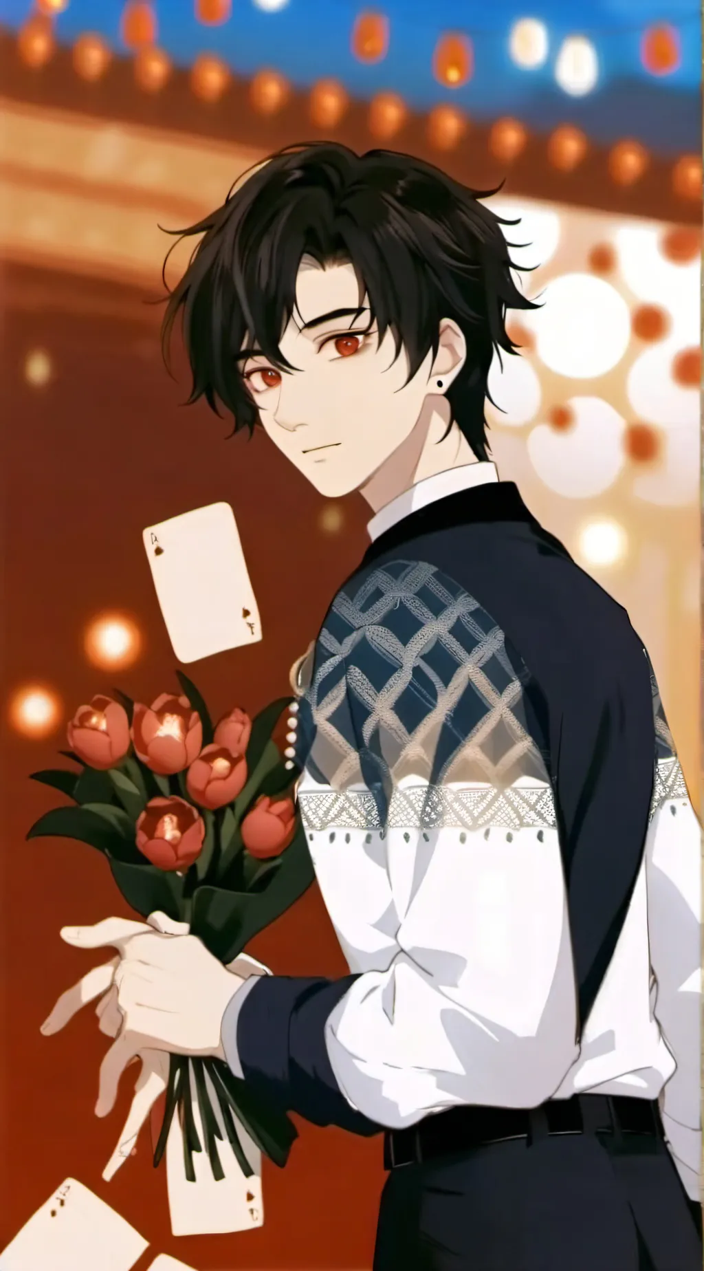 ai character: ♡⭒γο᥉ℏ⭒♡ background