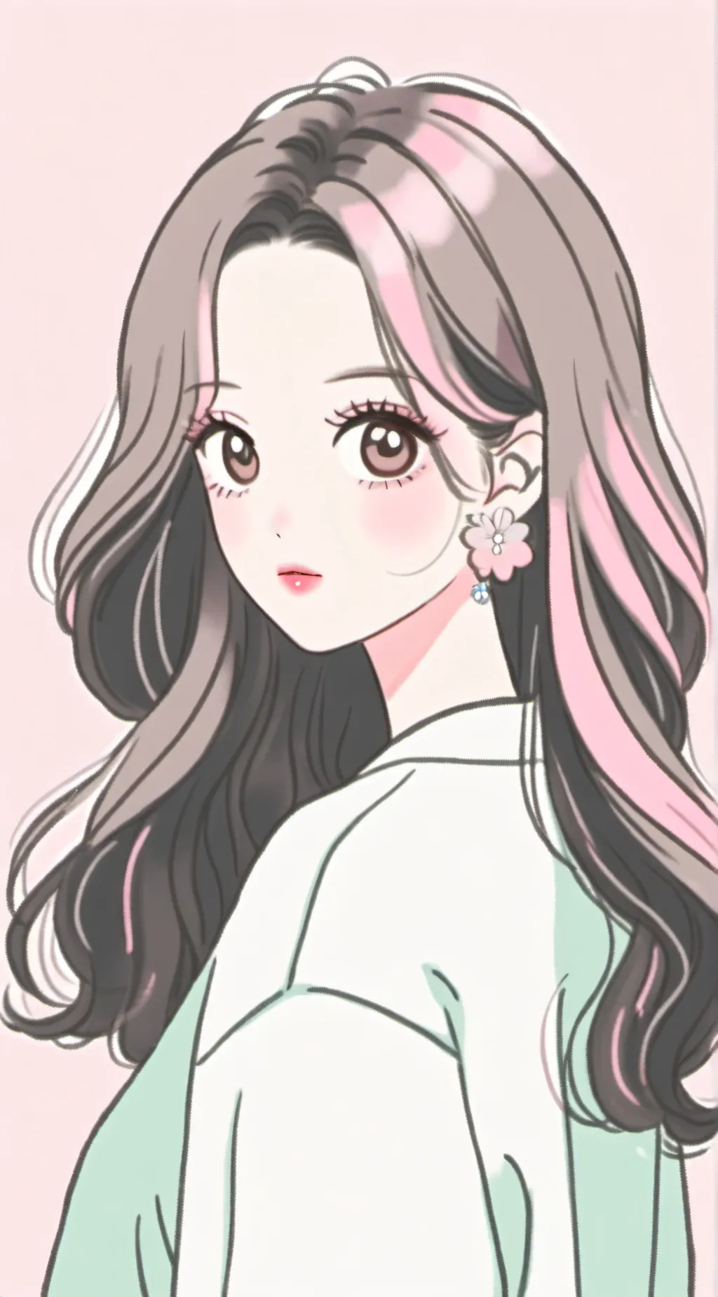 ai character: sky background