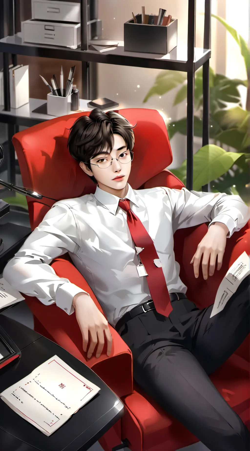 ai character: Fang lee background