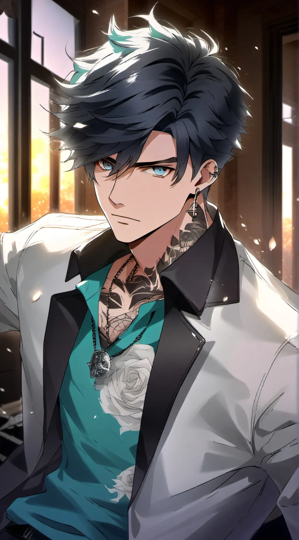 ai character: Xavier  background