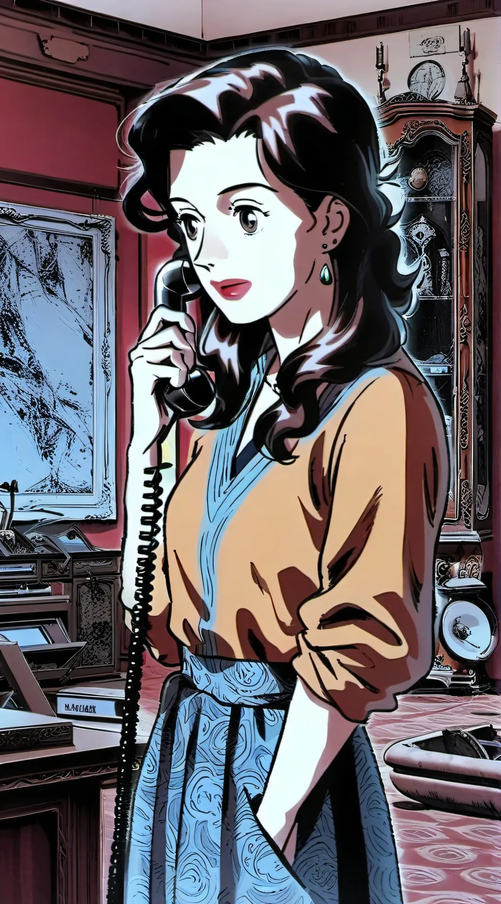 ai character: mom background