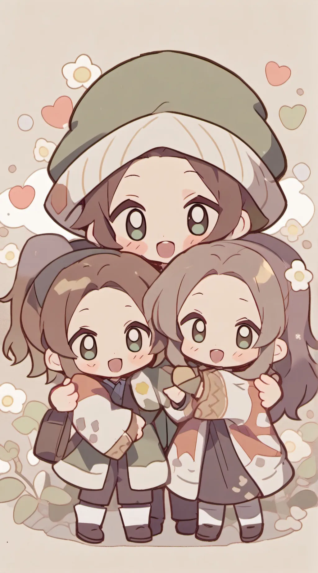 ai character: single poor mom background