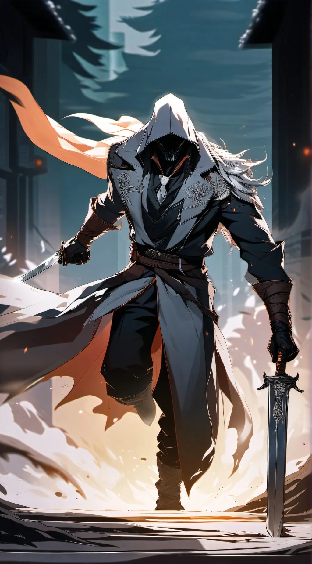 ai character: Shadow Fight 2 background