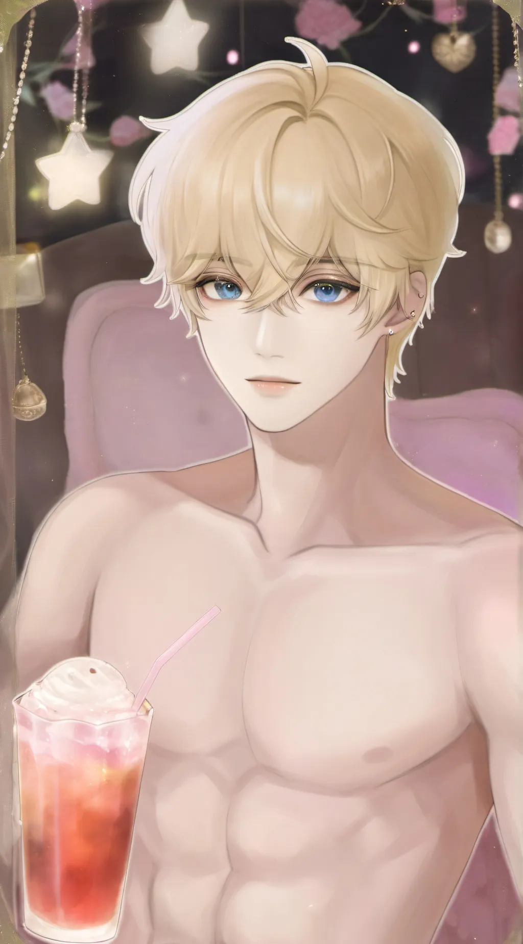 ai character: Teddy  background