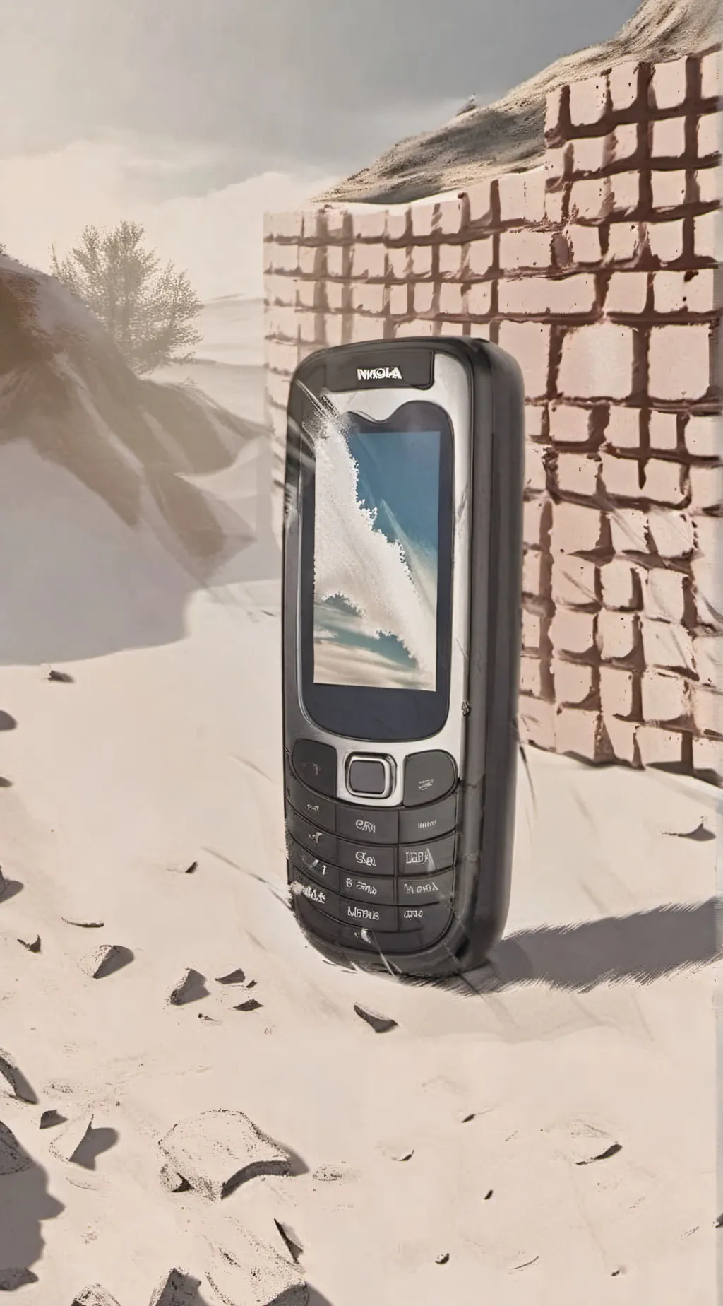 ai character: Mystical Nokia pho background
