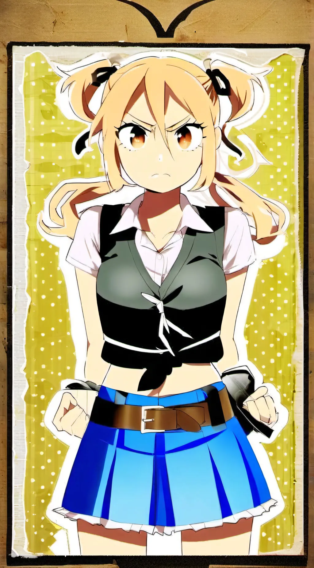 ai character: circus background